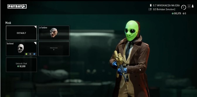 How To Buy And Create Custom Masks In Payday 3