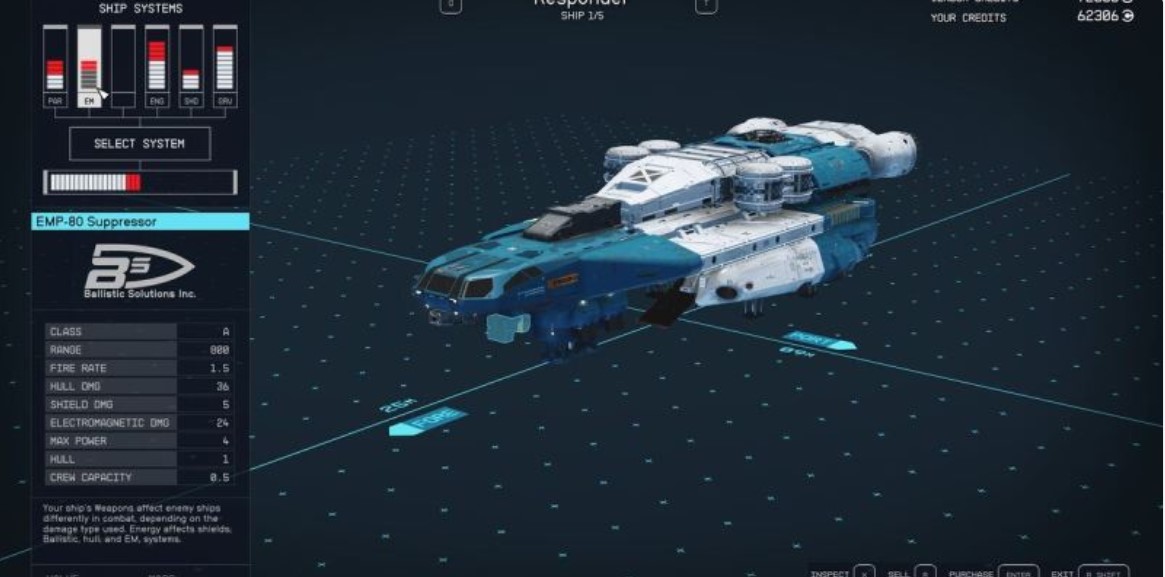 Best ship design for stopping, boarding and stealing ships in Starfield