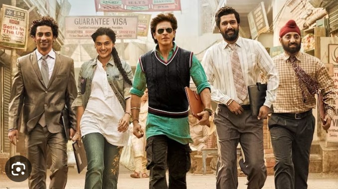 Dunki Movie Review : Shah Rukh Khan's Dunki is dunked with love and longing
